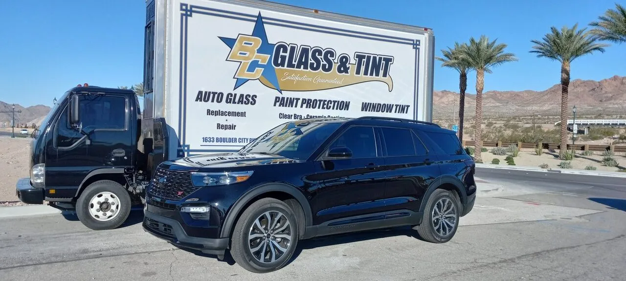 Window tint on a Jeep Grand Cherokee